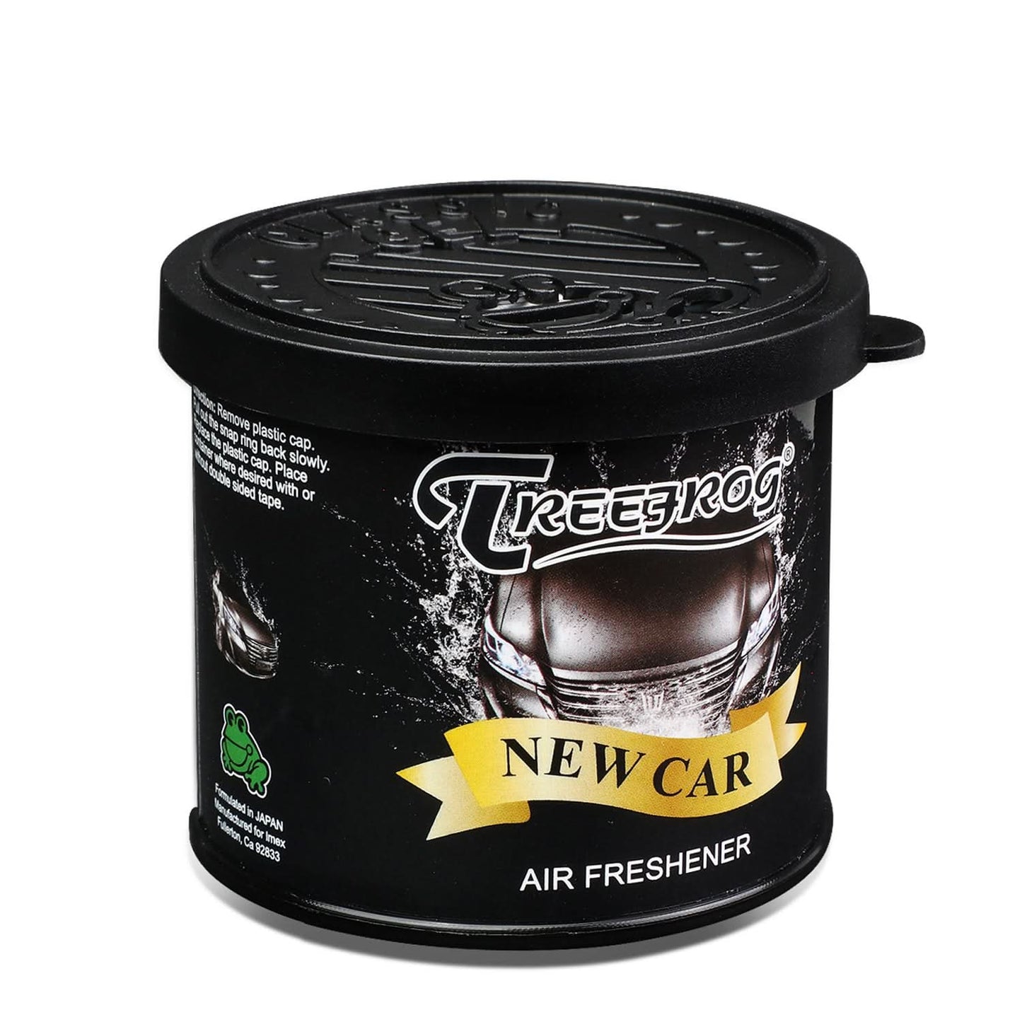 TreeFrog New Car Scent Air Freshener - 80g Round Gel Can