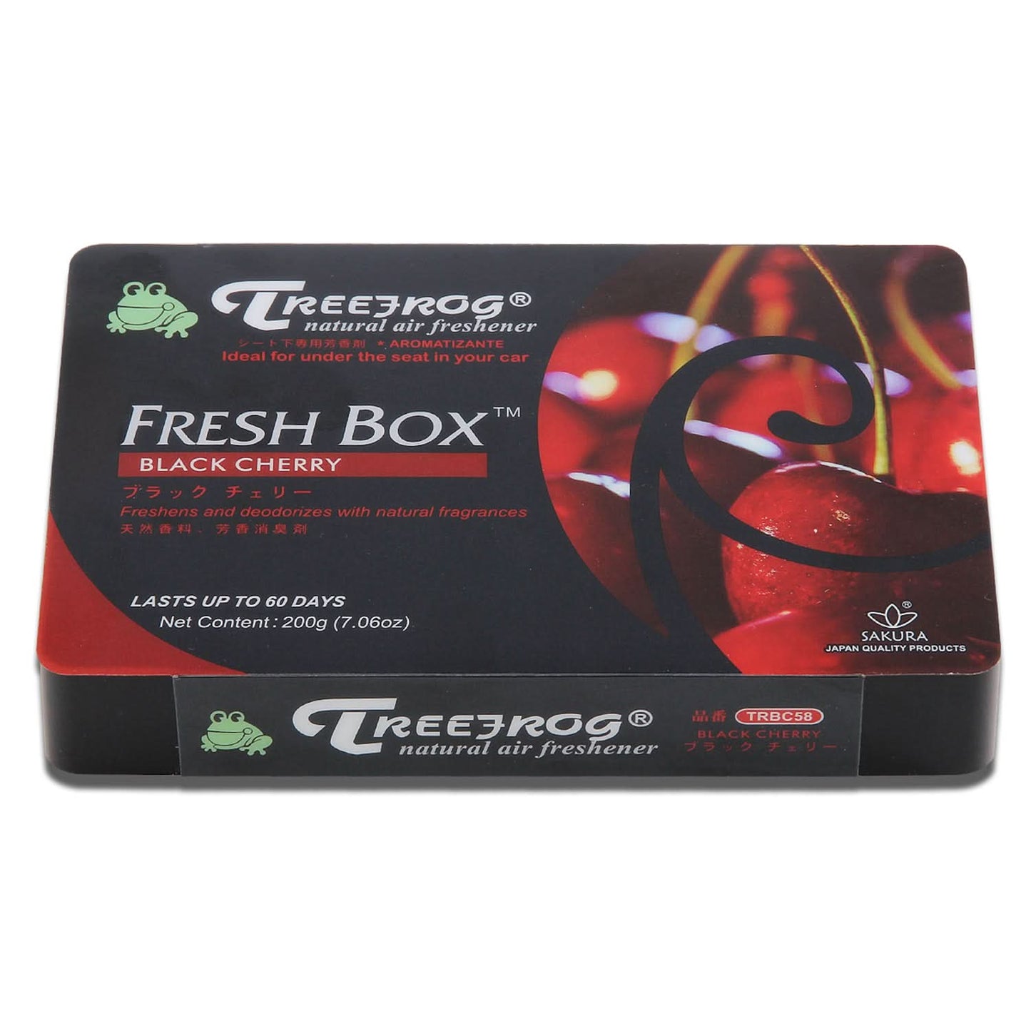 TreeFrog Fresh Box Air Freshener - Black Cherry - 200G Brick