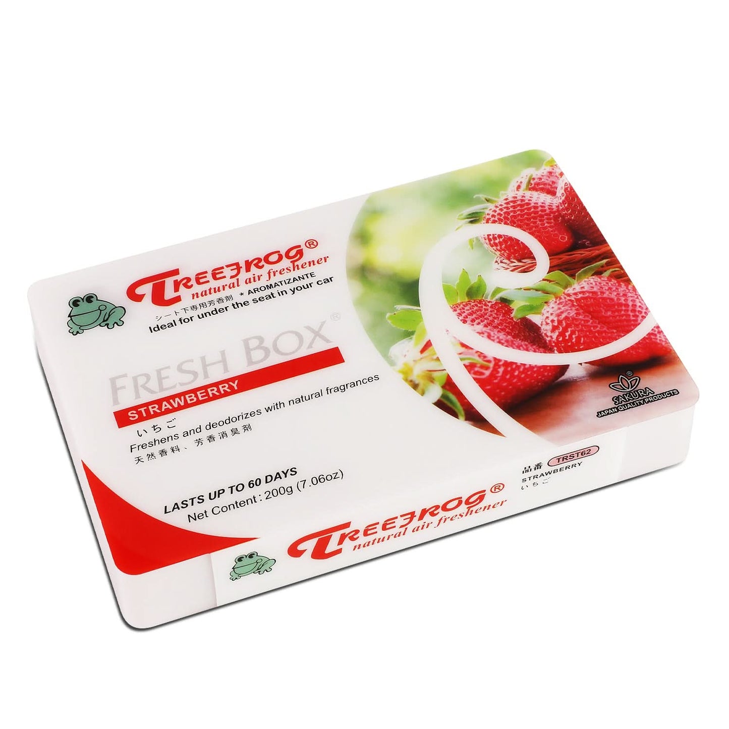TreeFrog Fresh Box Air Freshener - 200G Brick - Strawberry