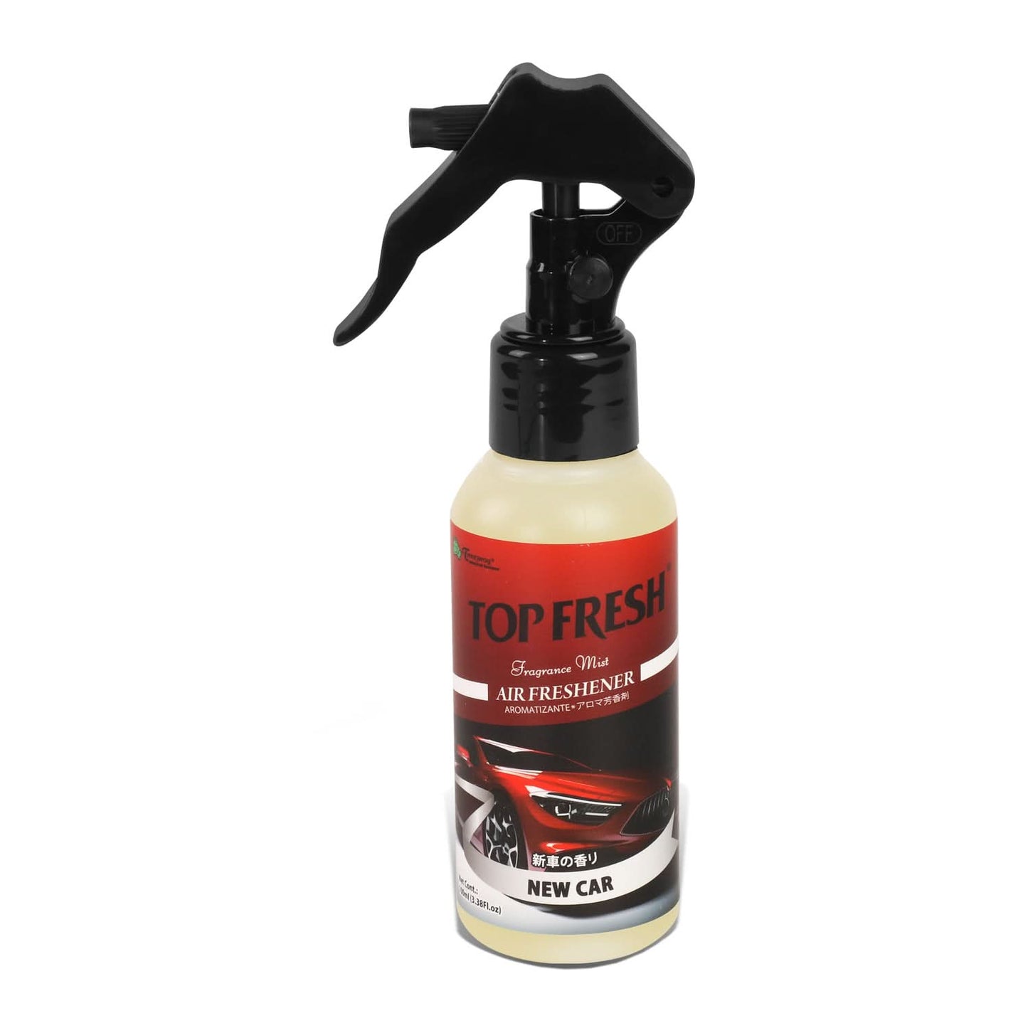 TreeFrog Top Fresh New Car Air Freshener 3.0 OZ Liquid Spray Mist