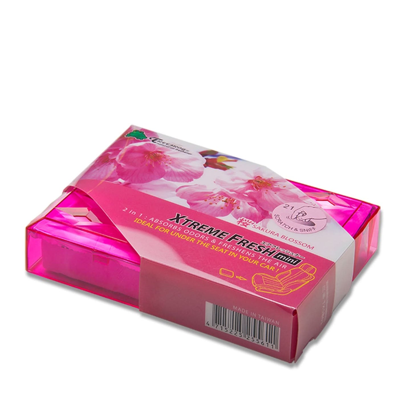 Mini TreeFrog Xtreme Fresh Sakura Blossom Air Freshener 80g Brick