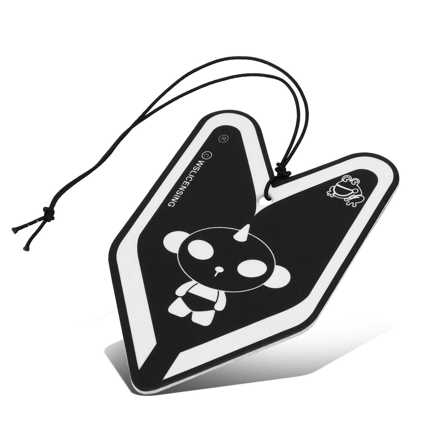 Black Squash Panda J9 Paper Hanging Air Freshener