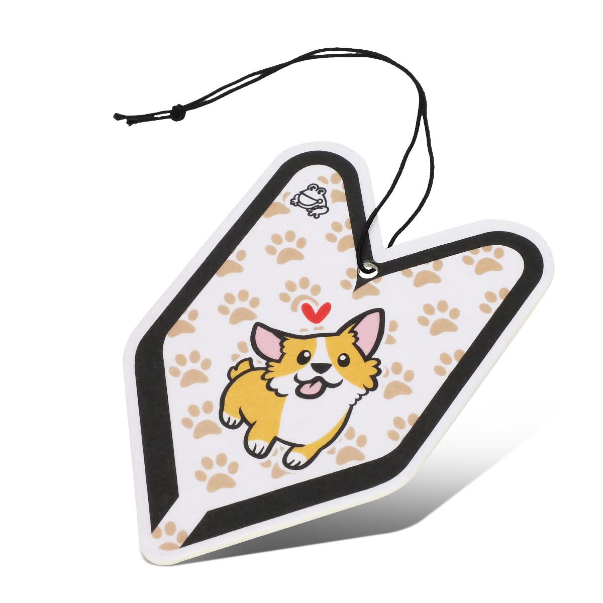 Corgi Classic Fresh Young Leaf Paper Hanging Air Freshener