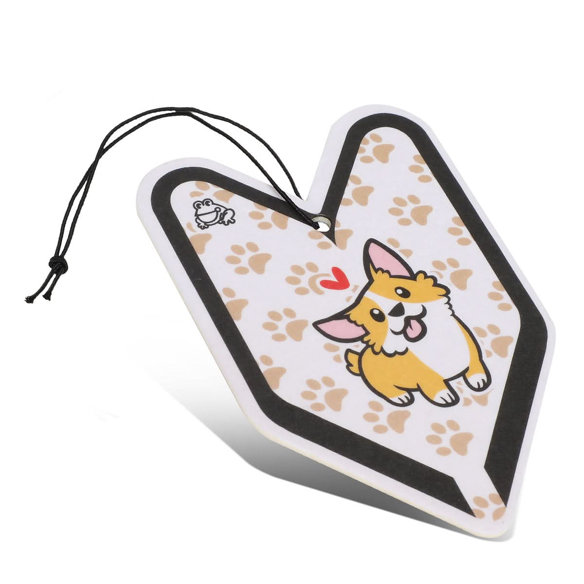 Corgi Classic Fresh Young Leaf Paper Hanging Air Freshener