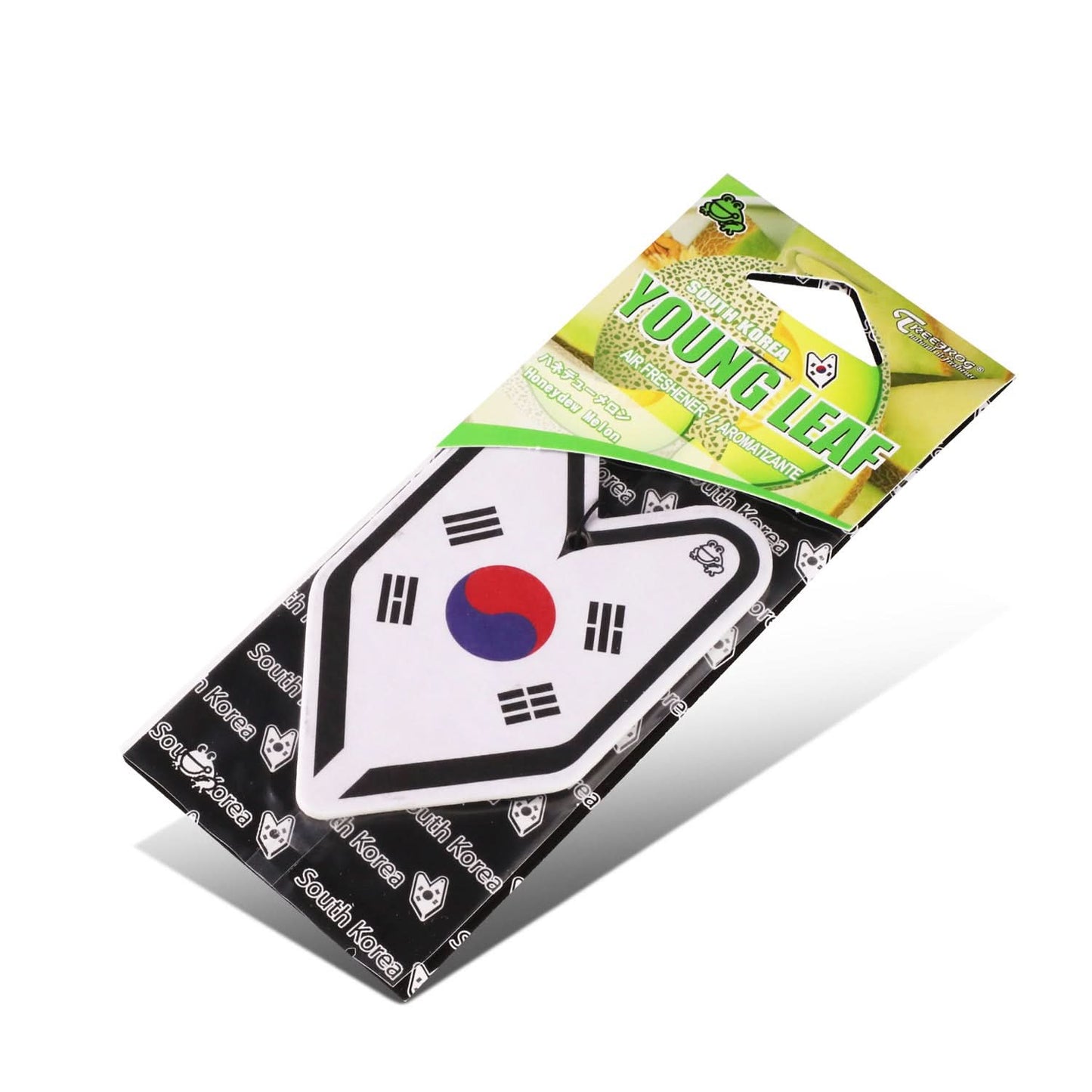 Young Leaf Honeydew Melon Paper Hanging Air Freshener