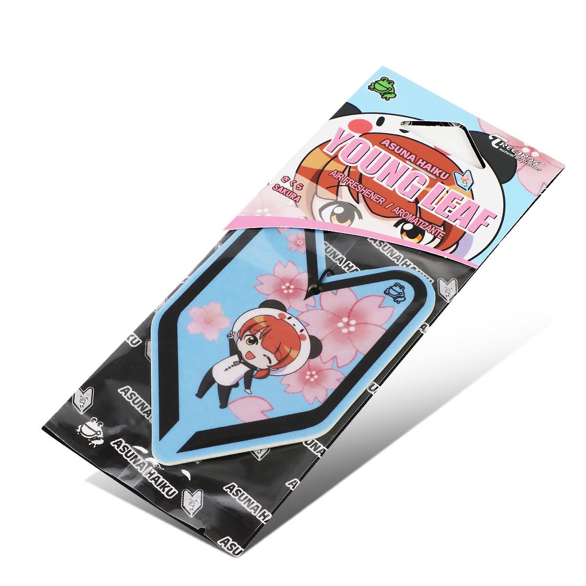 Asuna Haiku Sakura Young Leaf Paper Hanging Air Freshener