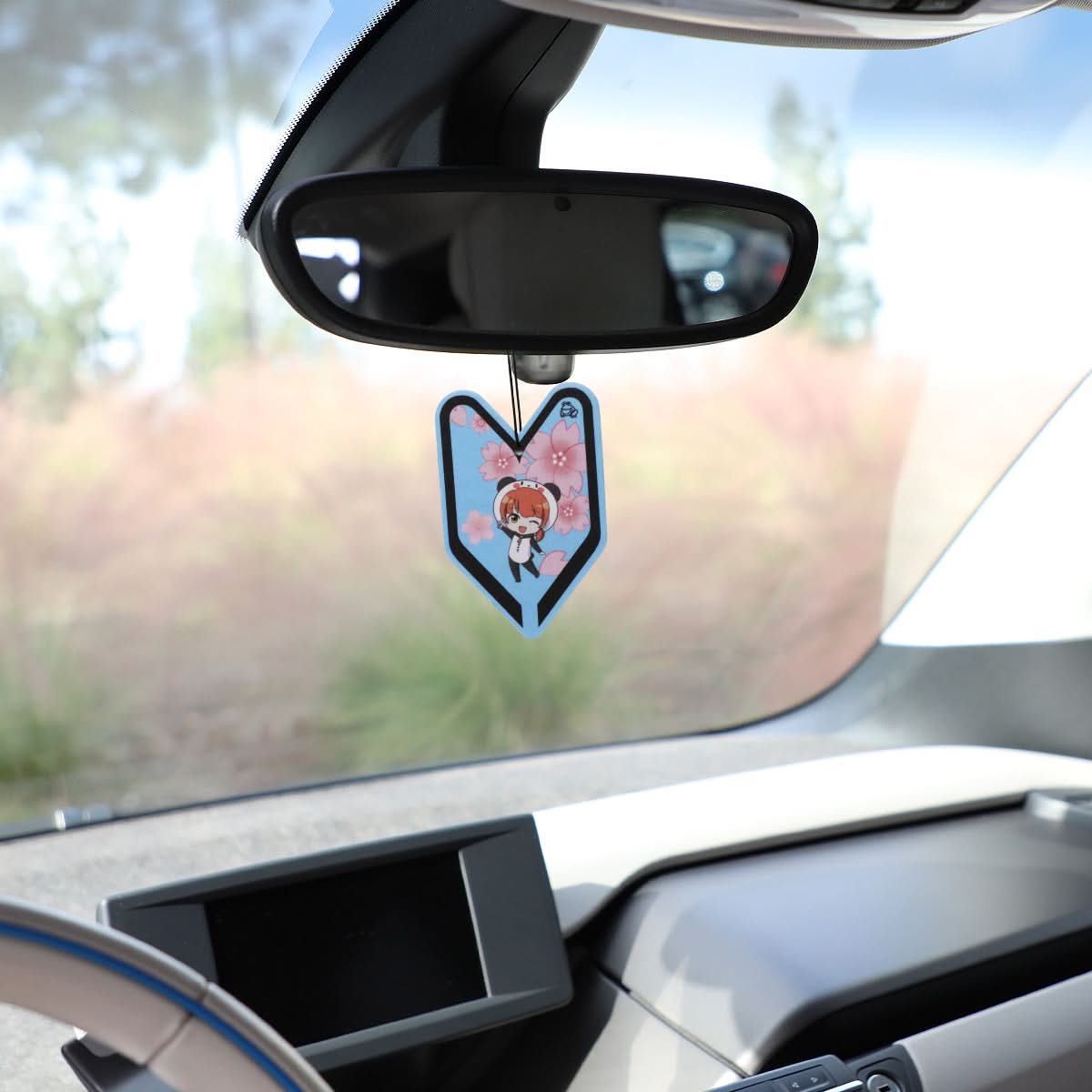 Asuna Haiku Sakura Young Leaf Paper Hanging Air Freshener