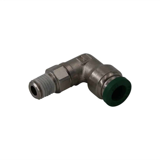 Aeromotive Adapter Fitting 1/16npt to 1/4 Tube 90-Degree 15600
