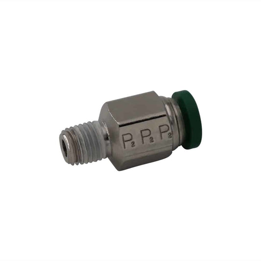 Aeromotive Adapter Fitting 1/16npt to 1/4 Tube Straight 15699