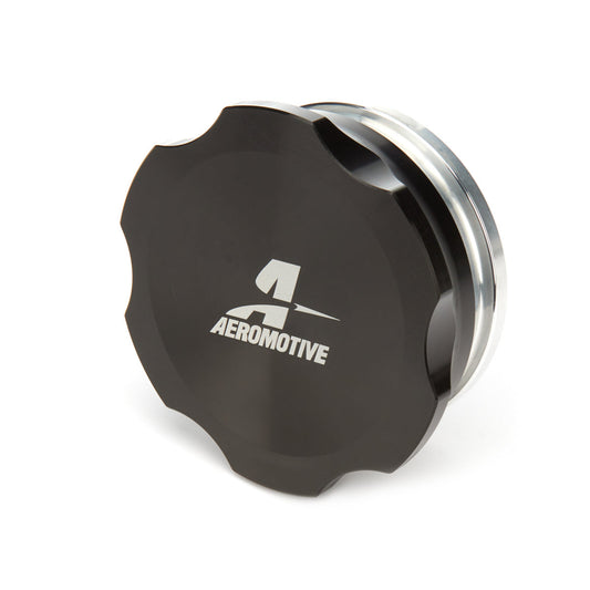 Aeromotive Fillcap Screw-on 3in Dia Weld-On - Black 18728