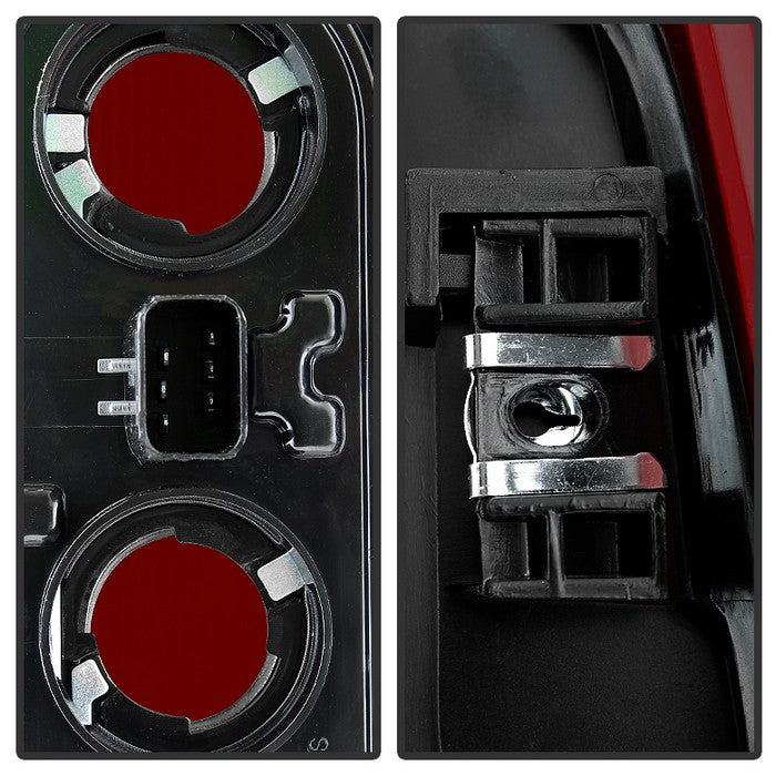 SPYDER Xtune Jeep Grand Cherokee 1999-2002 OEM Style Tail Lights Red Smoked ALT-JH-JGC99-OE-RSM 9034107
