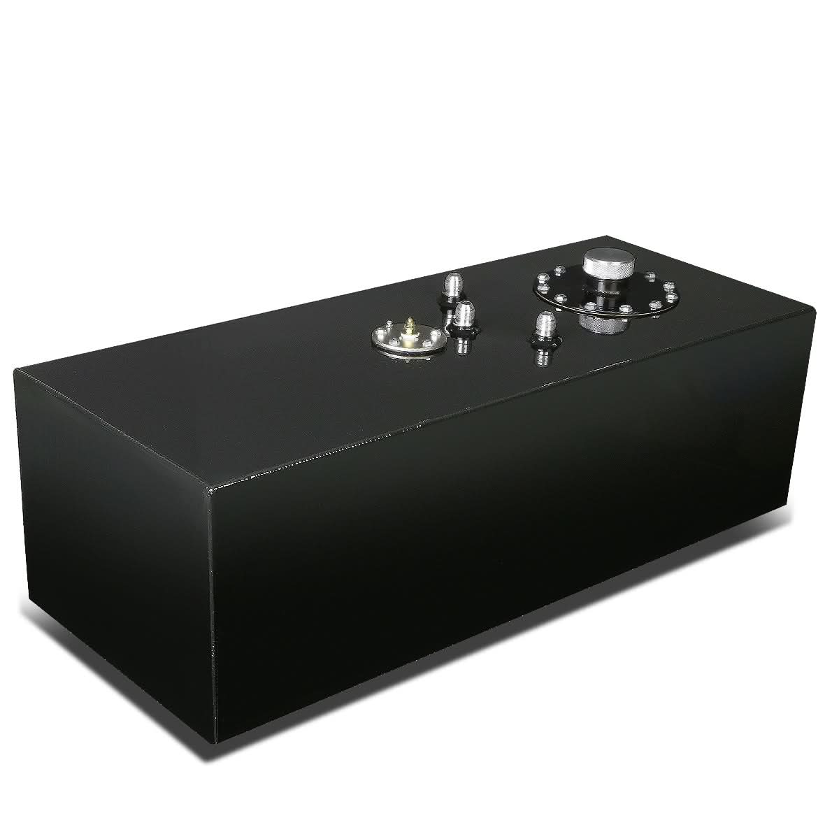 15 Gallon Fuel Cell Gas Tank with Level Sender - Top-Feed Aluminum
