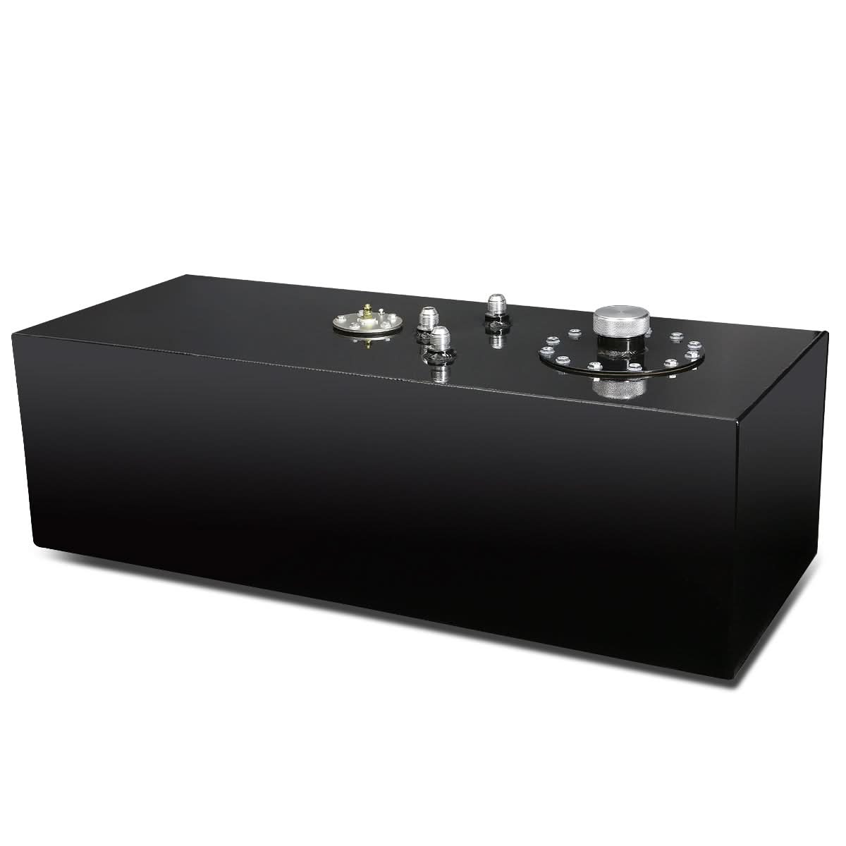 15 Gallon Fuel Cell Gas Tank with Level Sender - Top-Feed Aluminum