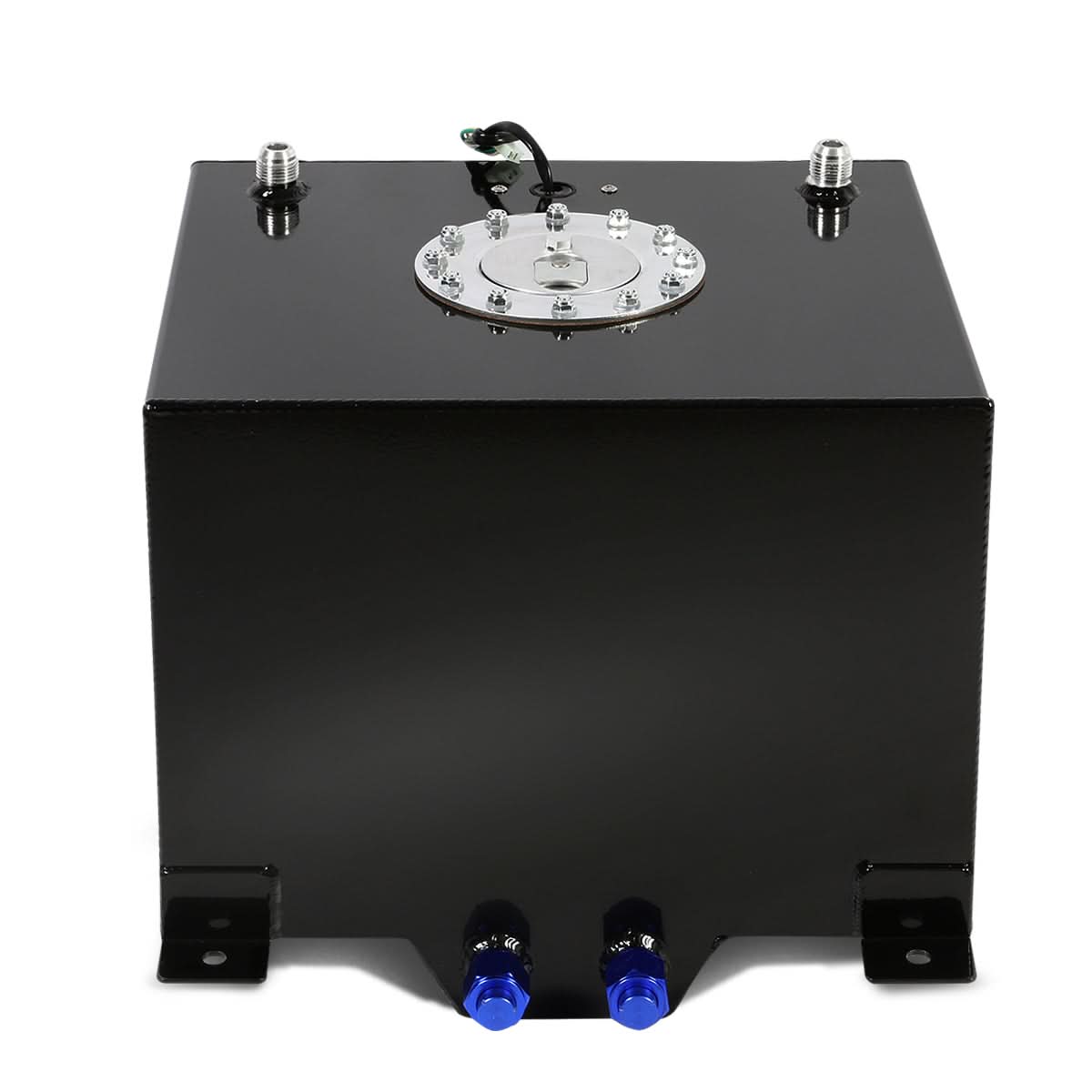 8 Gallon Aluminum Fuel Cell Gas Tank with Level Sender - Polished