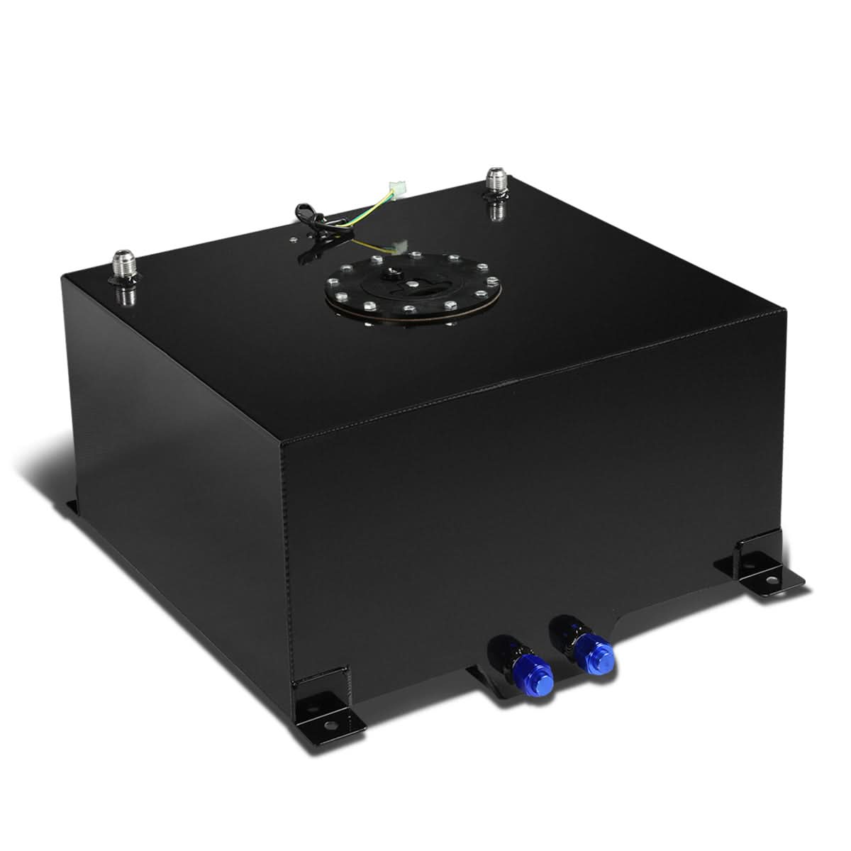 10 Gallon Fuel Cell Gas Tank with Level Sender - Aluminum