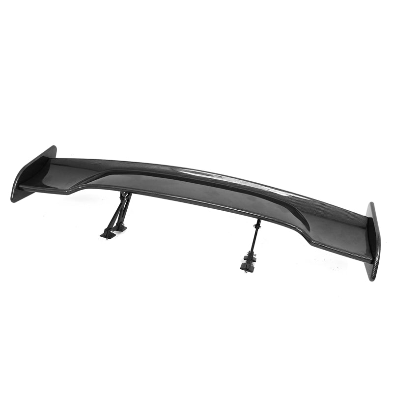 Universal JDM GT Style Carbon Fiber Print Trunk Spoiler Wing Lip ABS