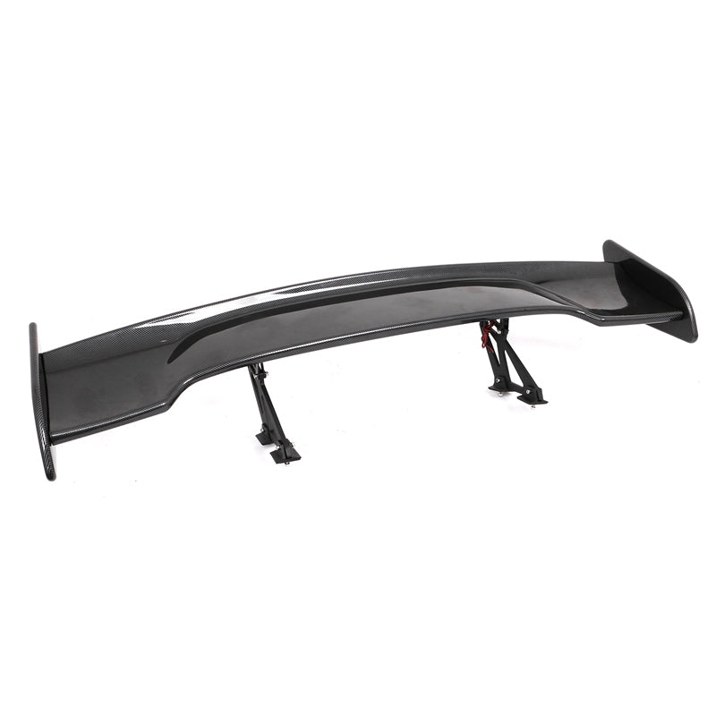 Universal JDM GT Style Carbon Fiber Print Trunk Spoiler ABS w/ Light