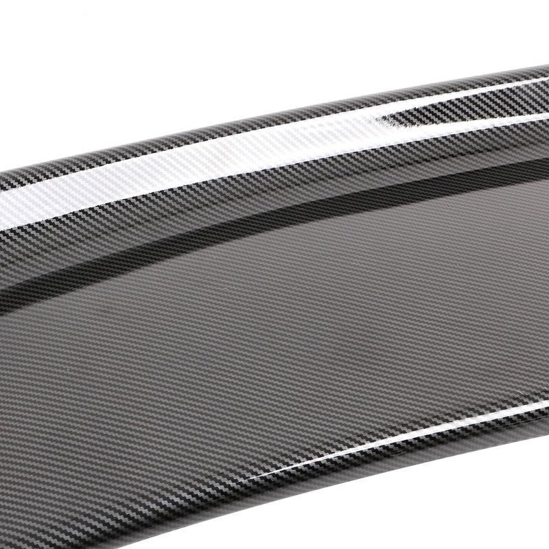 Universal JDM GT Style Carbon Fiber Print Trunk Spoiler ABS w/ Light
