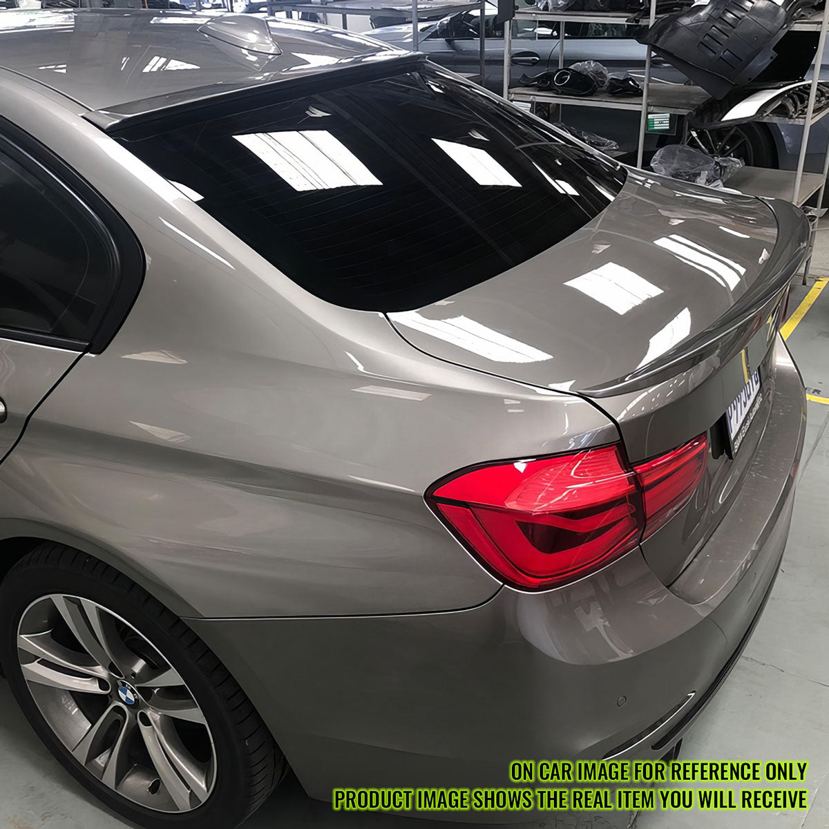 2012-2018 BMW F30 3 Series A Style Unpainted Rear Roof Spoiler ABS
