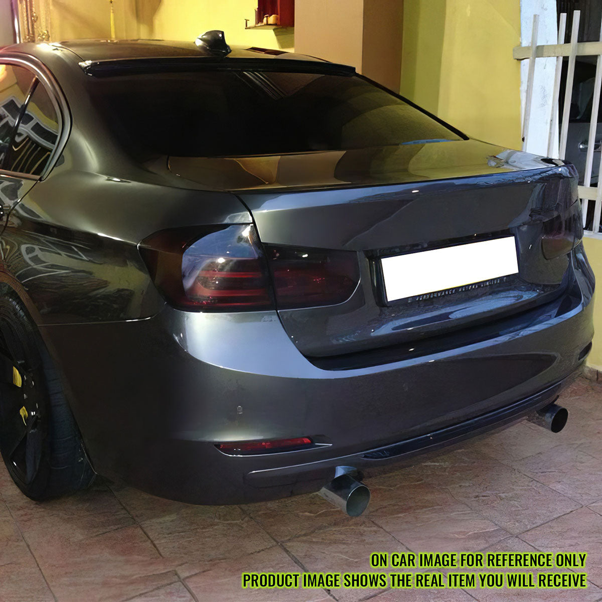 2012-2018 BMW 3-Series F30 Sedan AC-S Matte Black Roof Spoiler Wing