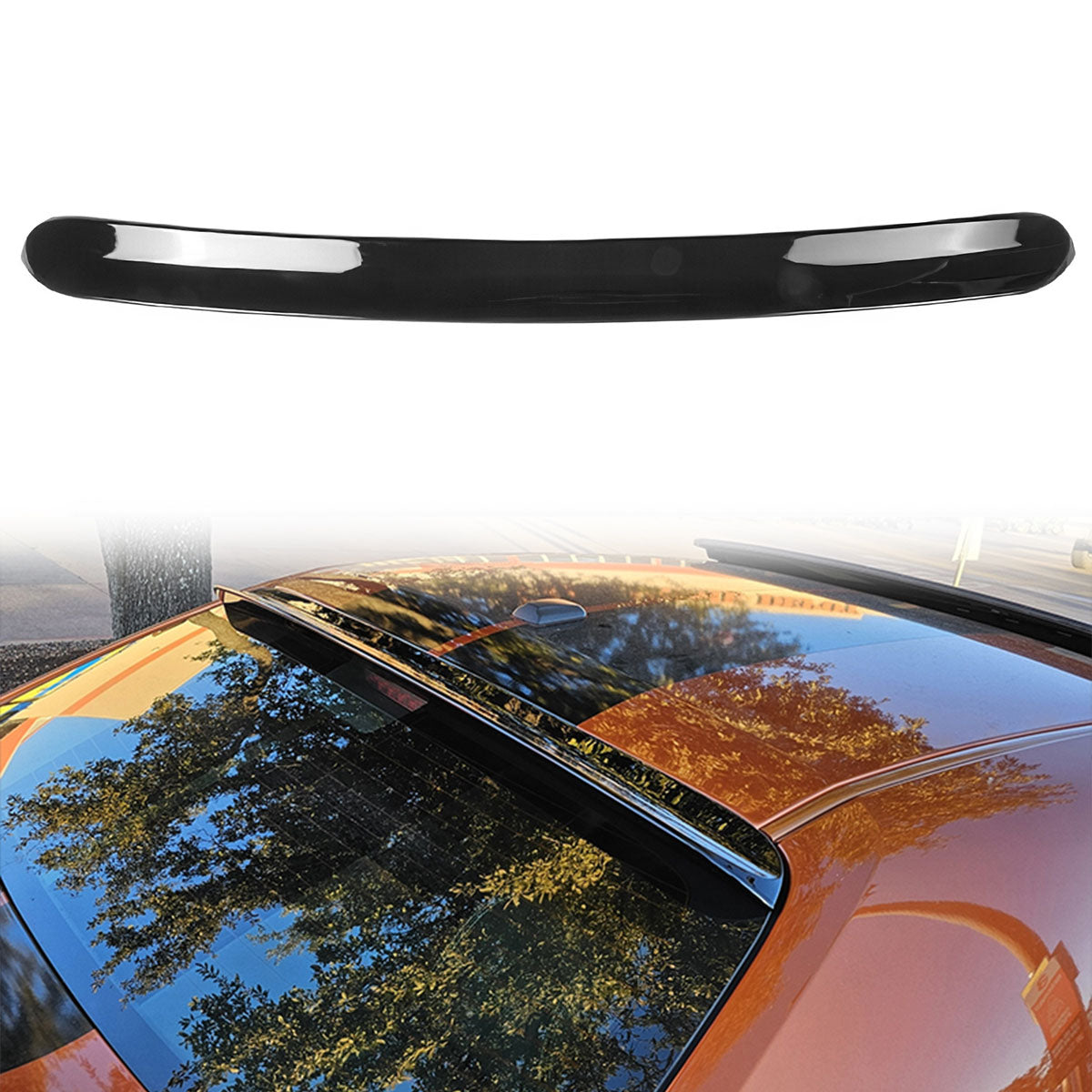 2008-2023 Dodge Challenger Rear Roof Spoiler Wing ABS