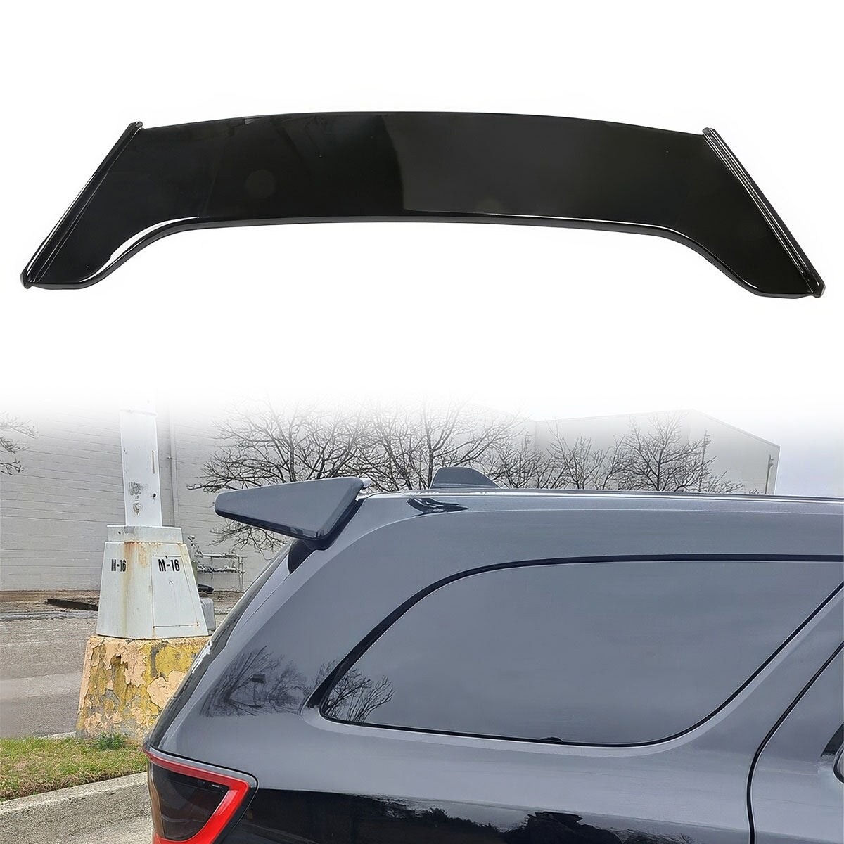 2011-2025 Dodge Durango IKON Style Roof Spoiler ABS