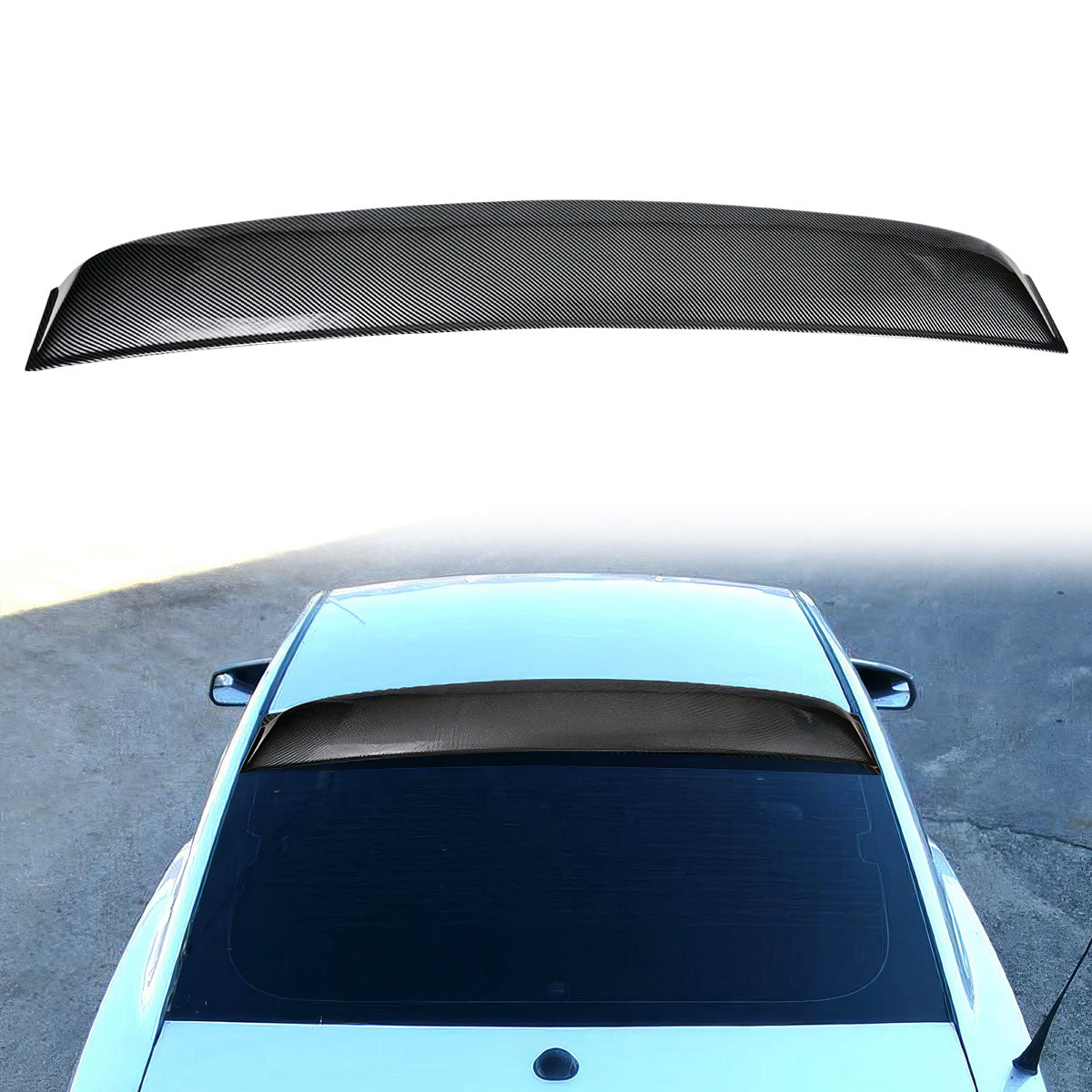 2005-2014 Ford Mustang Rear Window Visor Roof Spoiler Wing PP
