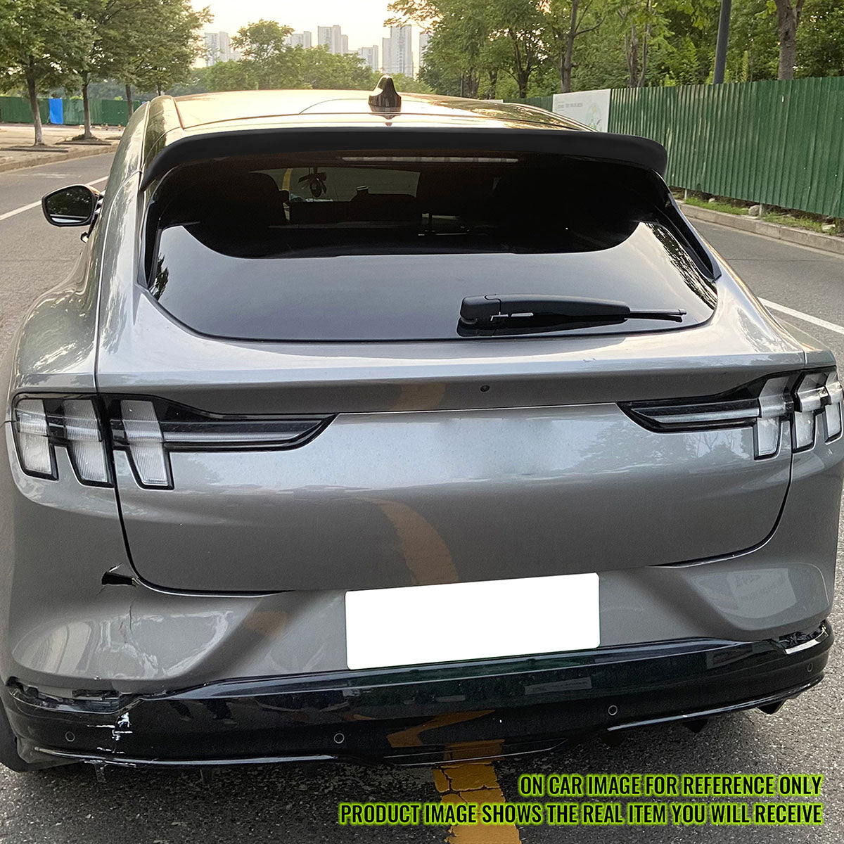 2021-2024 Ford Mustang Mach-E Rear Roof Window Spoiler ABS