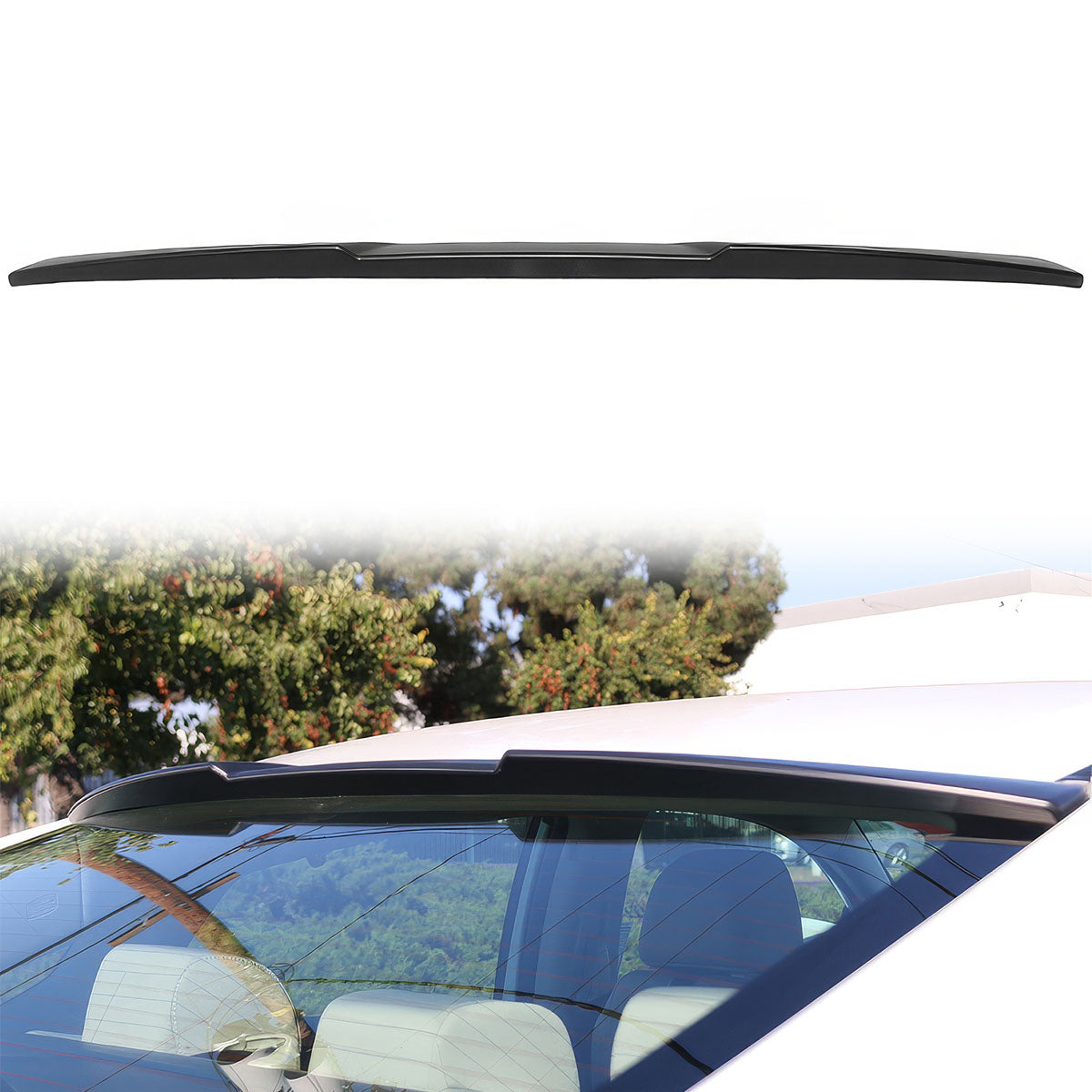 2016-2021 Honda Civic 4Dr Sedan X 10th Gen Rear Window Roof Spoiler