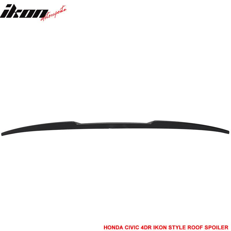 2016-2021 Honda Civic X 10th Gen Sedan  Roof Spoiler MUG Window Visor