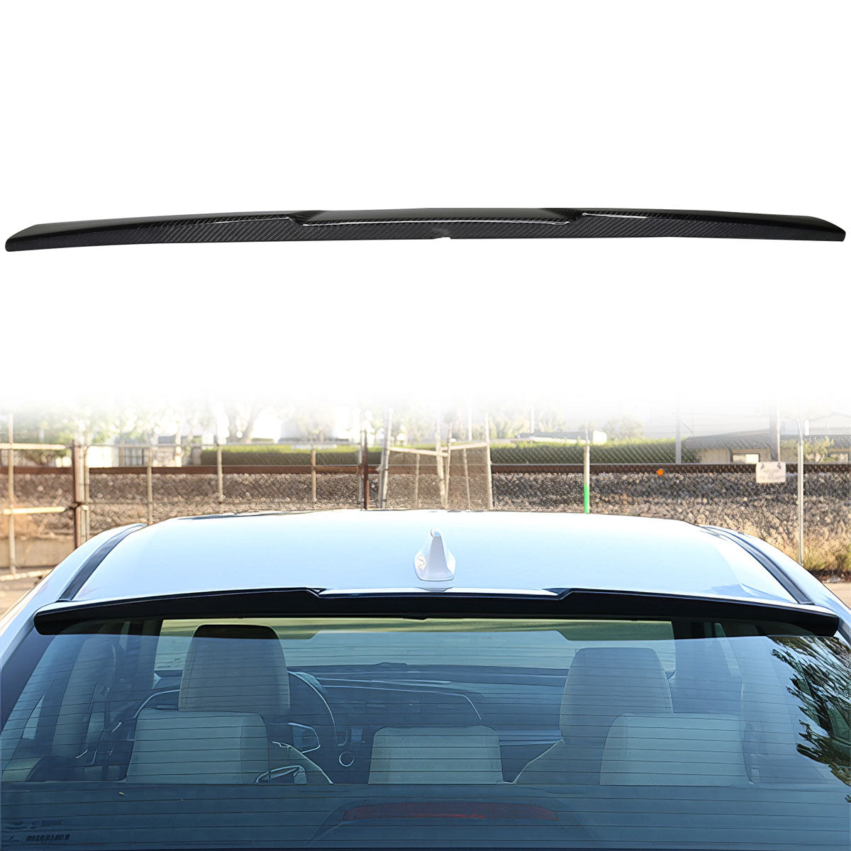 2016-2021 Honda Civic 4Dr Sedan X 10th Gen Rear Window Roof Spoiler
