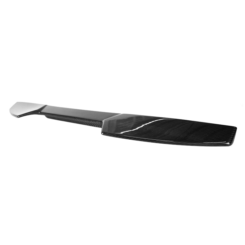 2016-2021 Honda Civic 10th Gen Sedan V Style Roof Spoiler Carbon Fiber