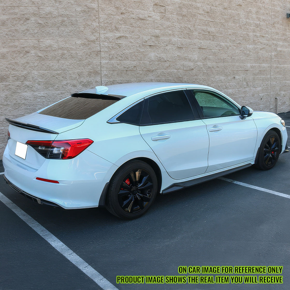2022-2025 Honda Civic Sedan IKON Style Rear Window Roof Spoiler Wing