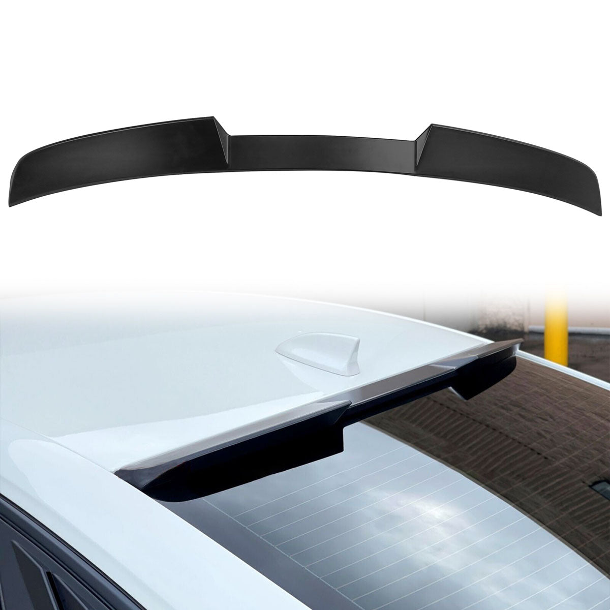 2022-2025 Honda Civic 11th V Style Window Roof Spoiler ABS
