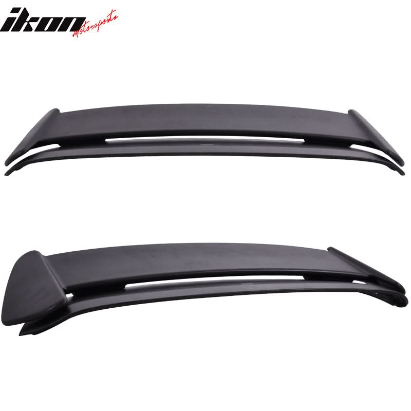 1996-2000 Honda Civic TR Style Unpainted Roof Spoiler Black 2PC ABS