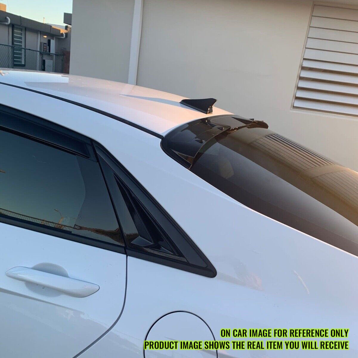 2021-2025 Hyundai Elantra Rear Roof Spoiler Wing Lip ABS