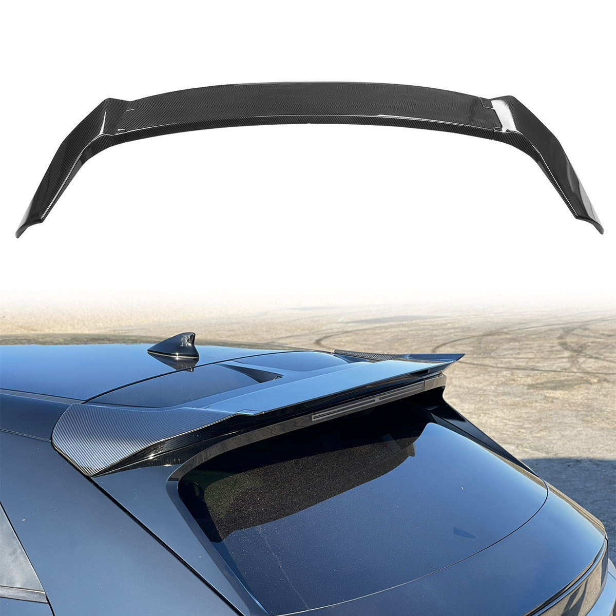 2022-2024 Hyundai Ioniq 5 Roof Spoiler IKON Style Car Spoiler ABS