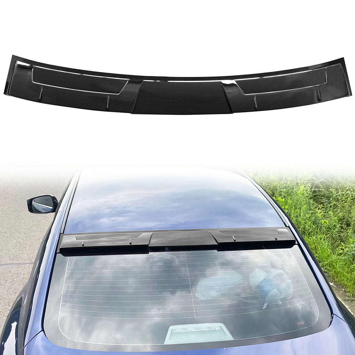 2014-2022 Infiniti Q50 V Style Rear Roof Spoiler Wing PP