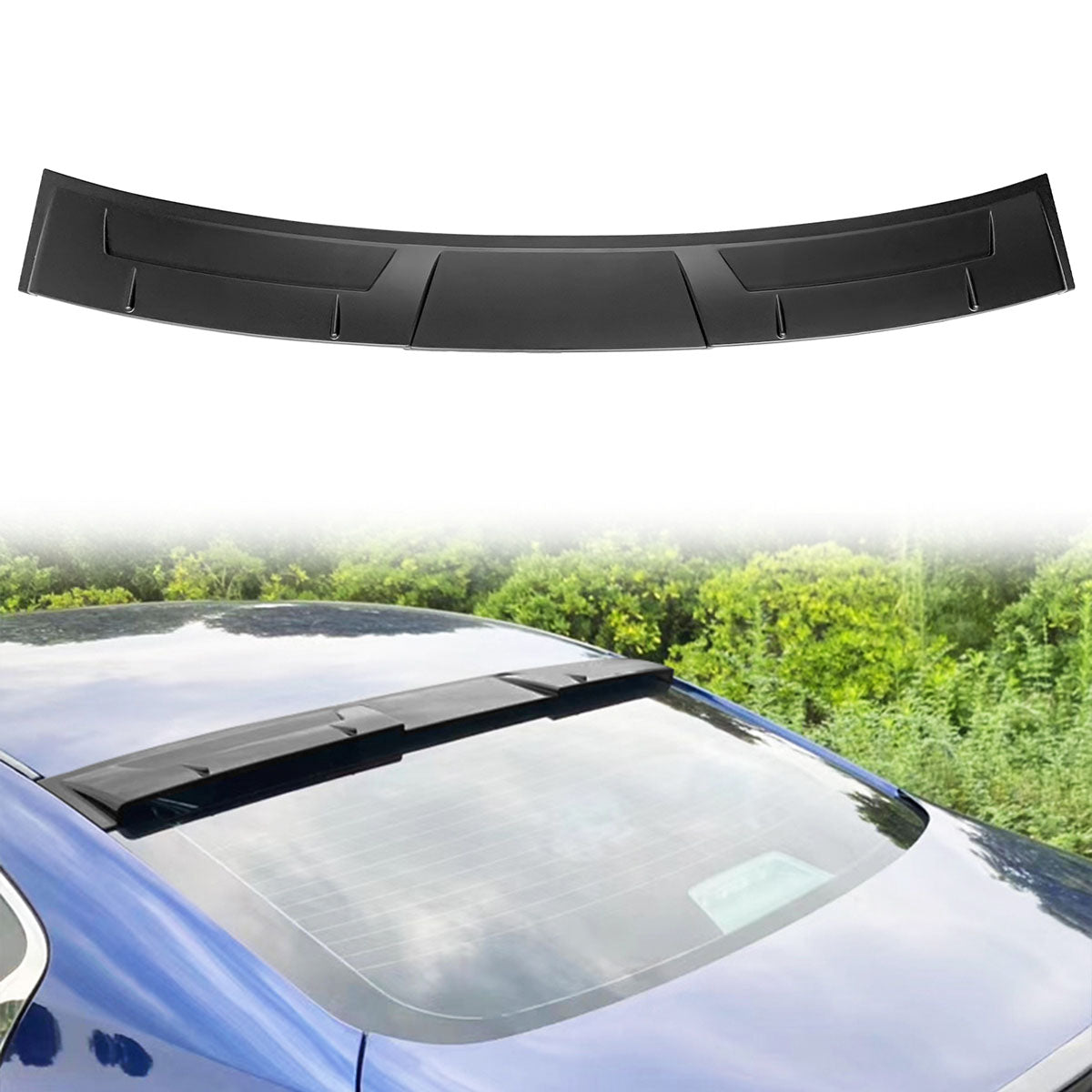 2014-2022 Infiniti Q50 V Style Rear Roof Spoiler Wing PP