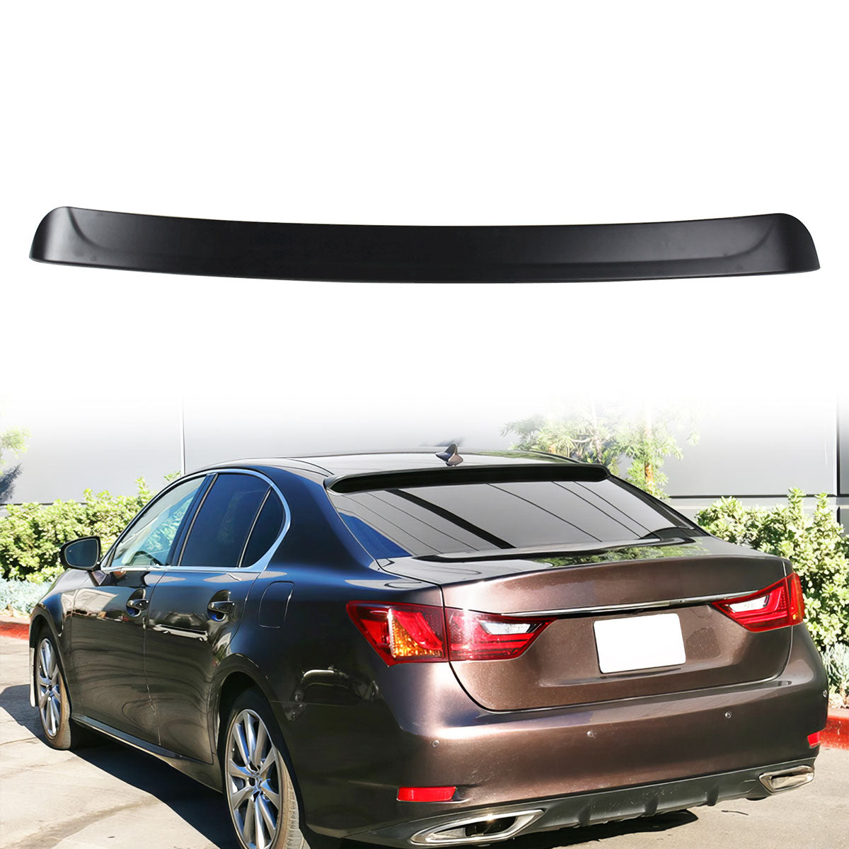 2013-2020 Lexus GS WD W F Sport Style Rear Roof Spoiler Wing ABS