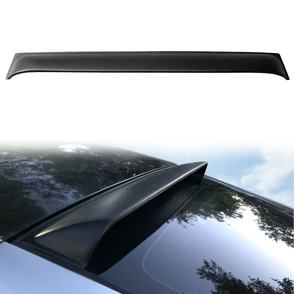 2003-2008 Nissan 350Z Coupe Rear Window Visor Roof Spoiler Wing PP