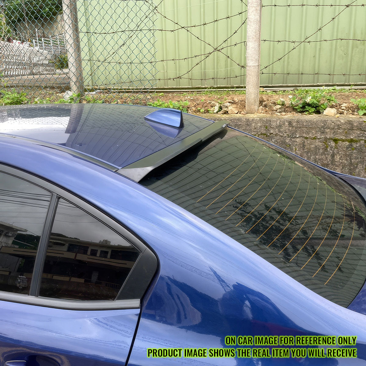 2015-2021 Subaru WRX X Style Matte Black Rear Roof Spoiler Wing ABS