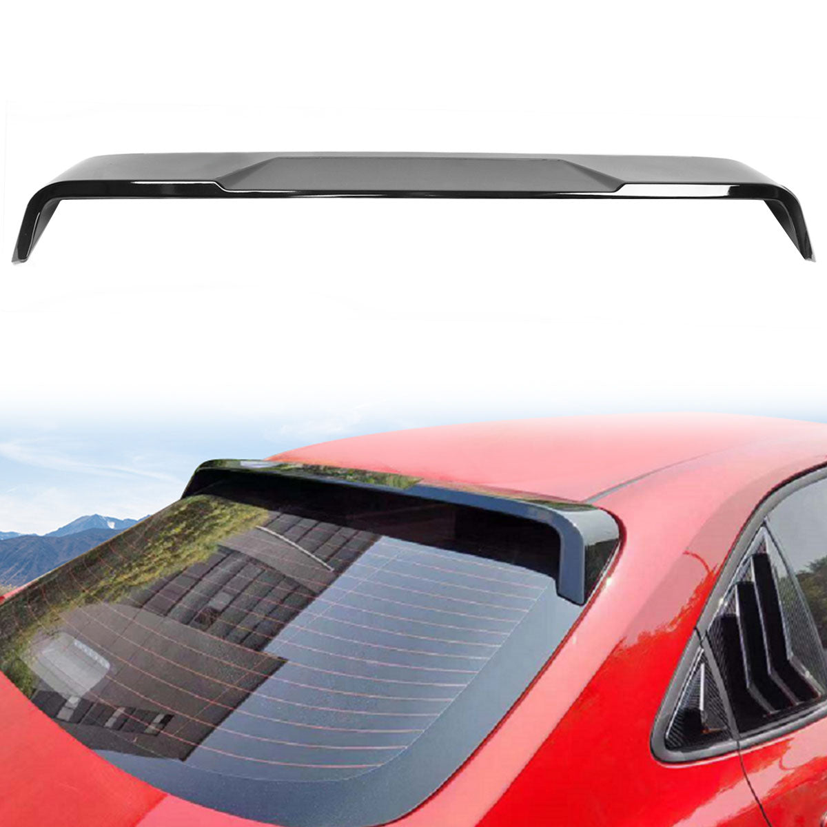 2020-2025 Toyota Corolla Sedan IKON Style Rear Roof Spoiler PP