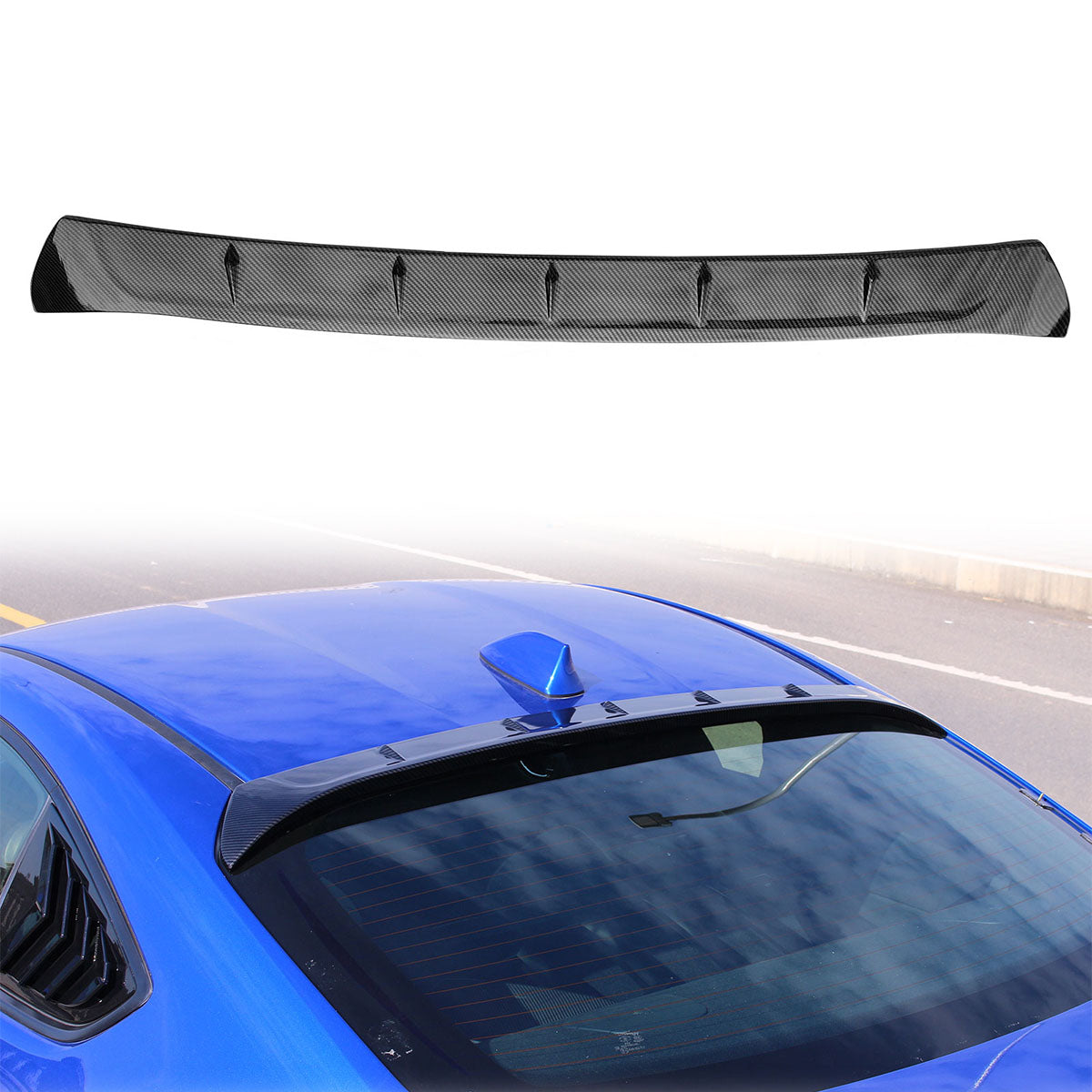 2022-2025 Subaru BRZ Toyota GR86 V Roof Spoiler ABS