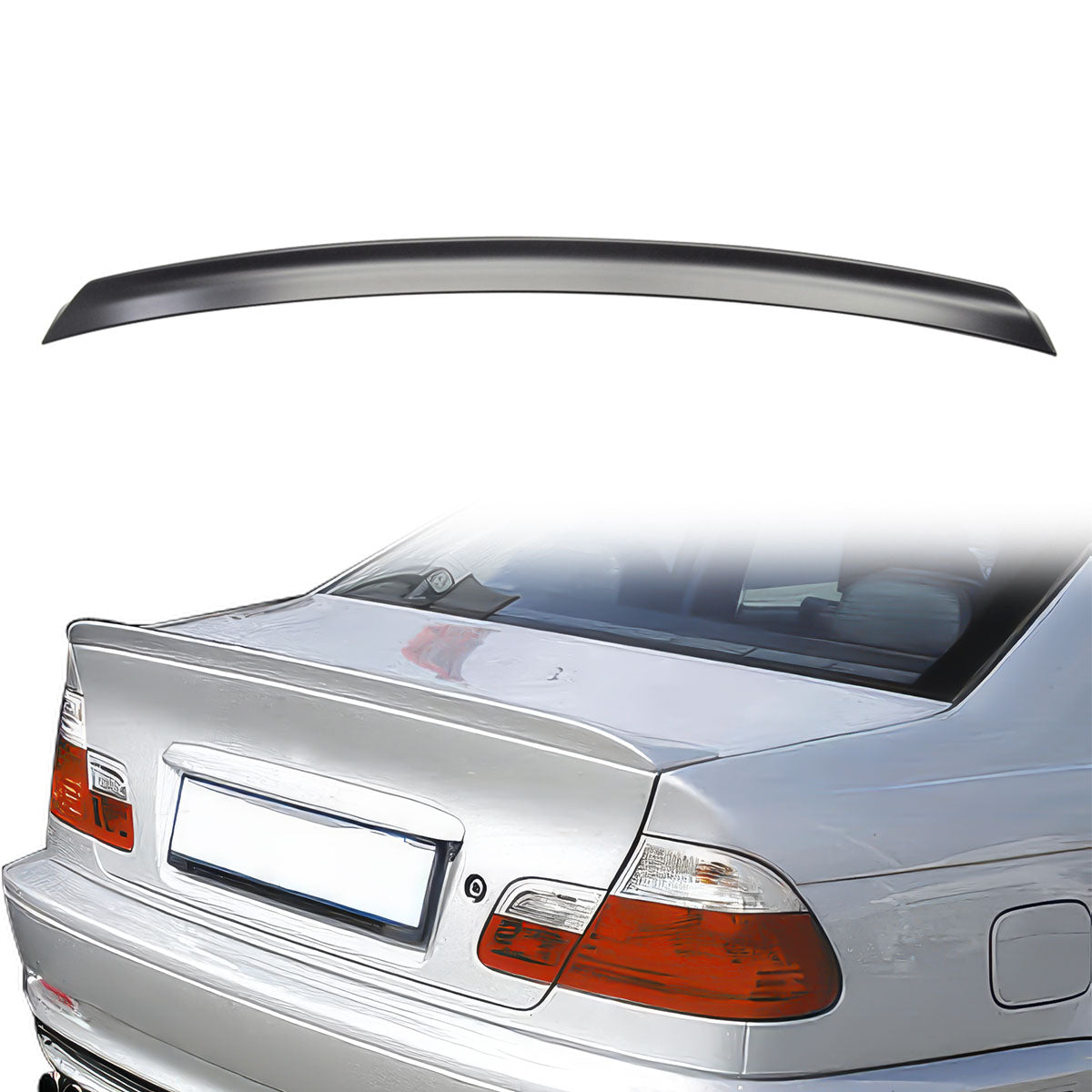 1999-2005 BMW E46 3-Series A Rear Spoiler Wing Lid ABS Unpainted