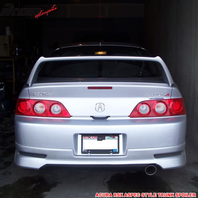 2002-2006 Acura RSX DC5 Aspec Tail Lip + TR Style Rear Spoiler Wing