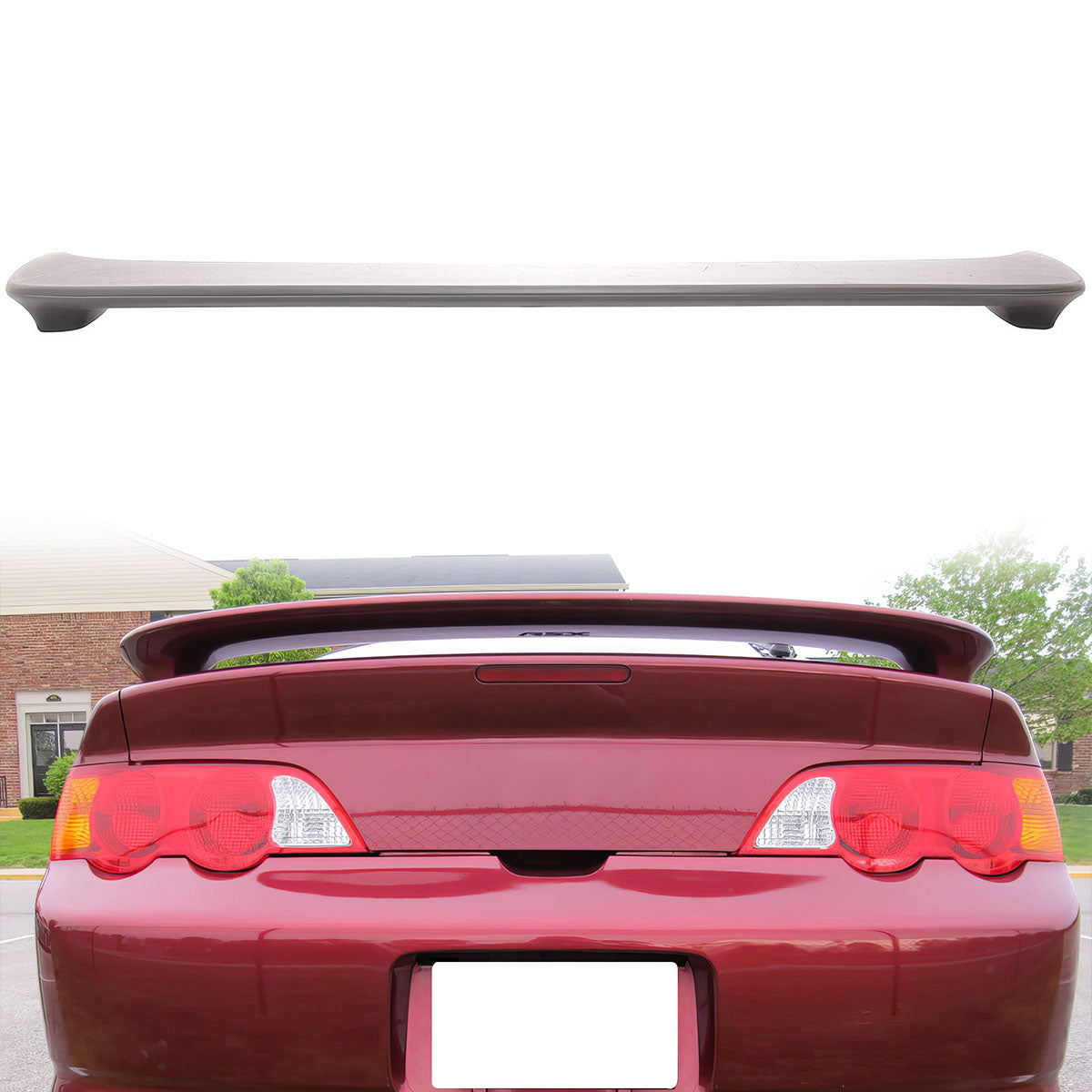 2002-2006 Acura RSX DC5 Rear Trunk Spoiler Ducktail Wing Lip ABS