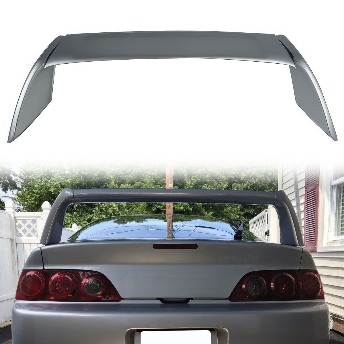 2002-2006 Acura RSX DC5 Type R Rear Spoiler Ducktail Wing ABS