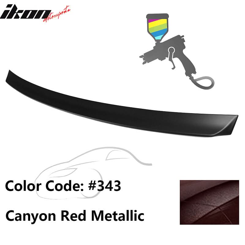 1999-2005 BMW E46 3-Series AC Rear Spoiler Black ABS