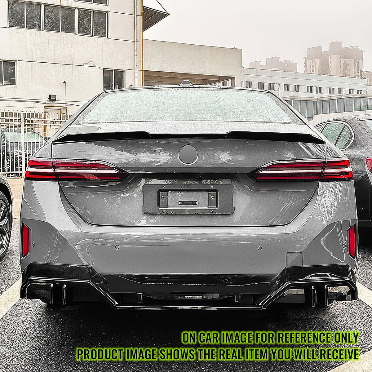2024-2025 BMW G60 5-Series i5 M5 V Style Painted Trunk Spoiler ABS